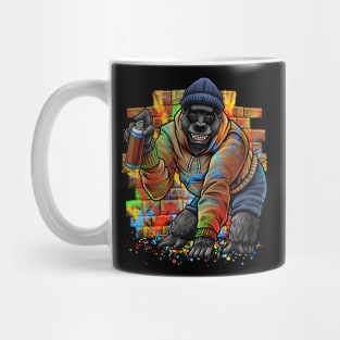 Wall Art Monkey Mug